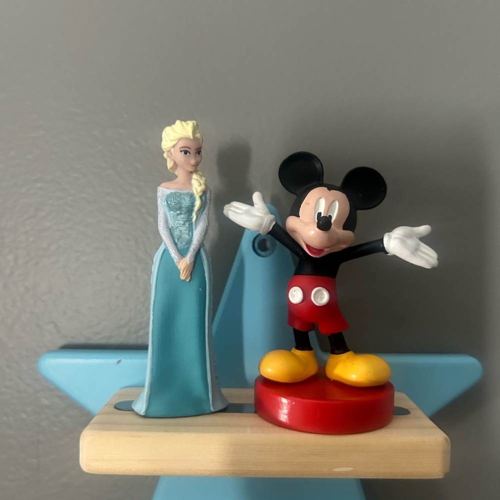 Disney tonie figures - Elsa and Mickey Mouse